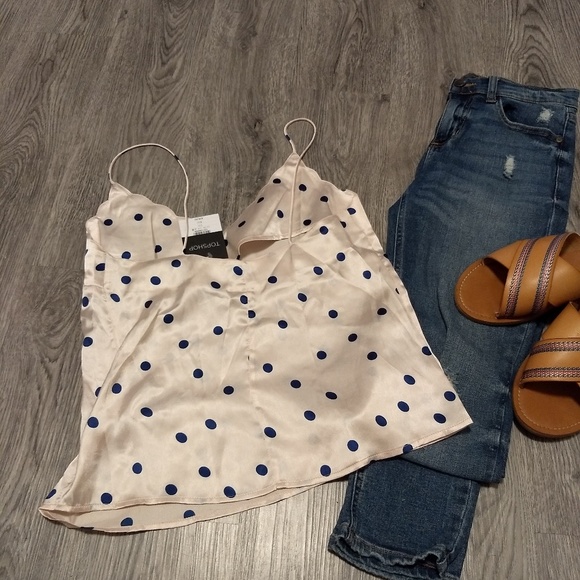 Polka Dot Tank - Picture 3 of 4